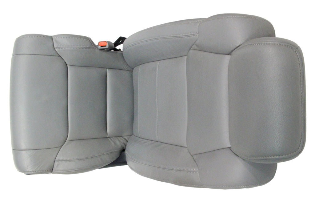 2014 - 2021 Toyota Tundra Seats Set Crewmax, OEM Gray Leather Heated Limited