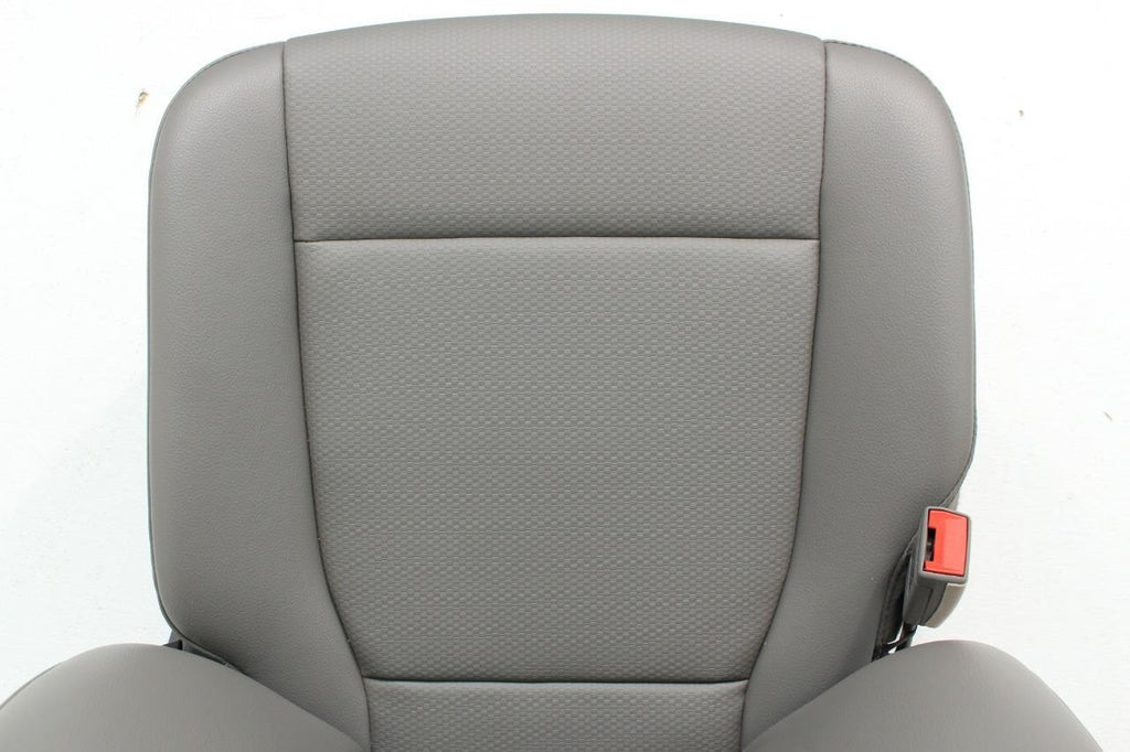 2015 - 2022 Ford F150 & Super Duty Front Seat Pair, All Cabs XL Earth Gray Vinyl