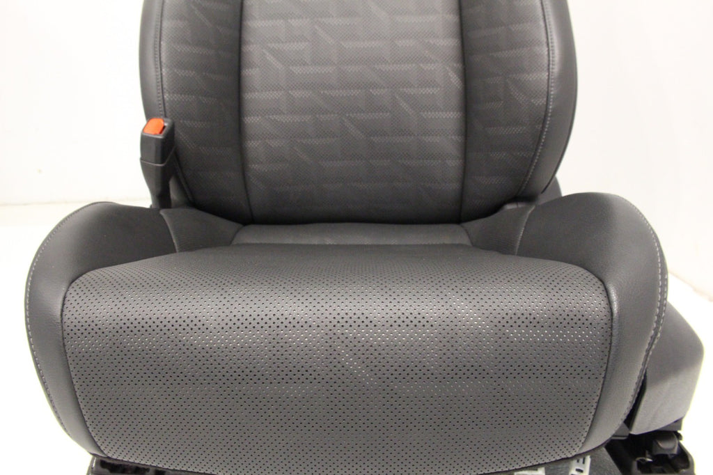 2024-2025 Toyota Tacoma TRD Double Cab Seats - Black SofTex Leather, Heated/Vent