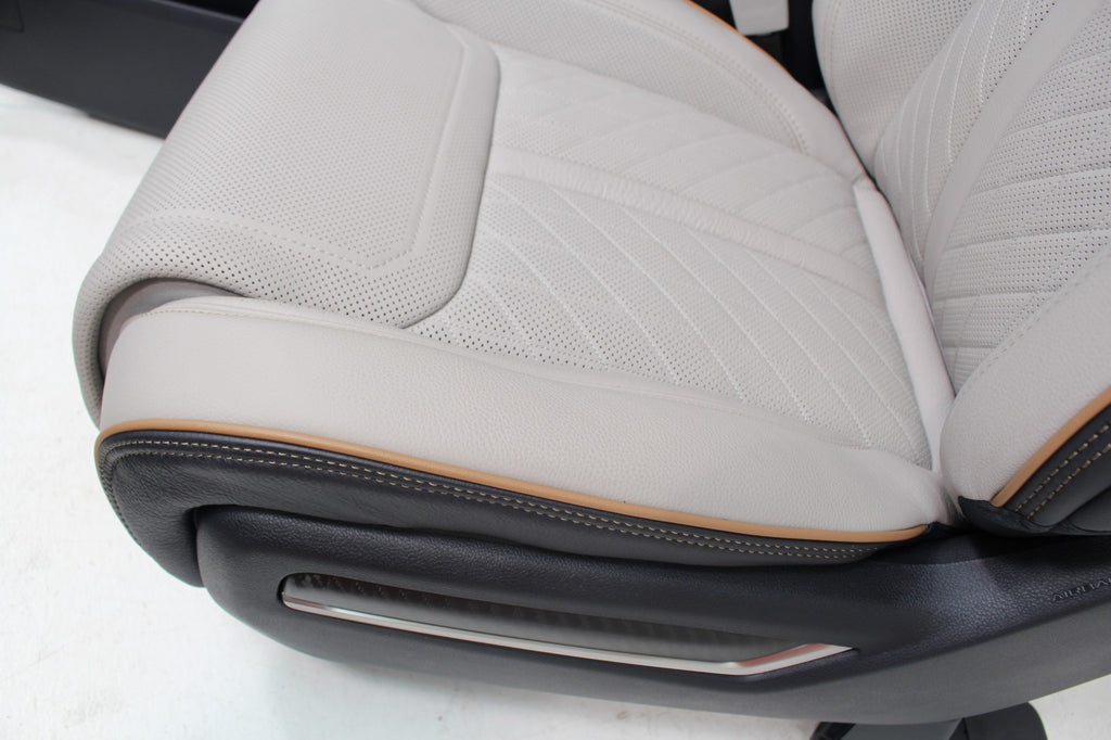 2019 - 2026 Ram 1500 Tungsten Interior, Sea Salt Indigo, Seats Console Door Trim