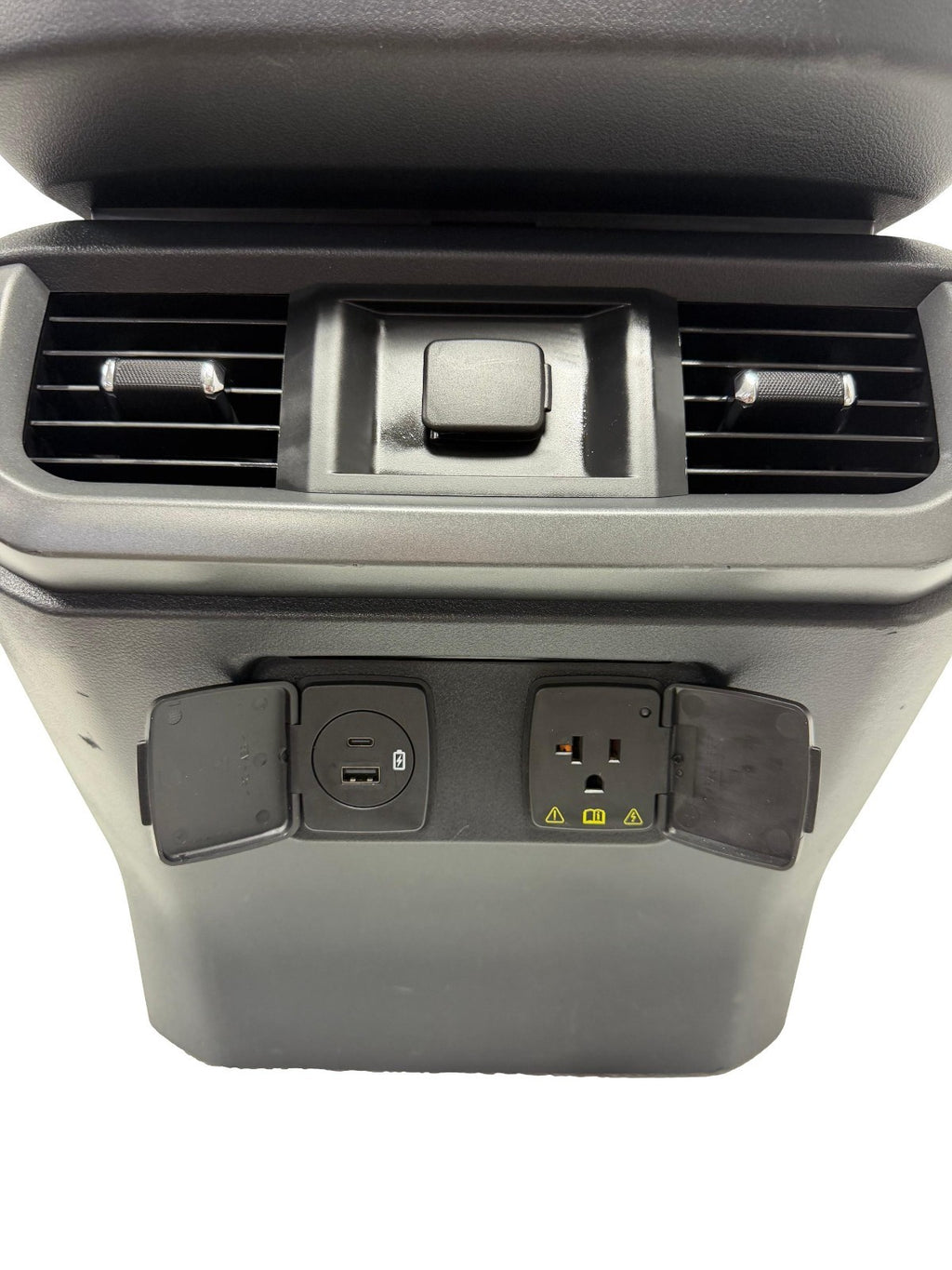 21-25 Ford F150 Console w Stowable Shifter Full Conversion Kit, Black OEM Lariat