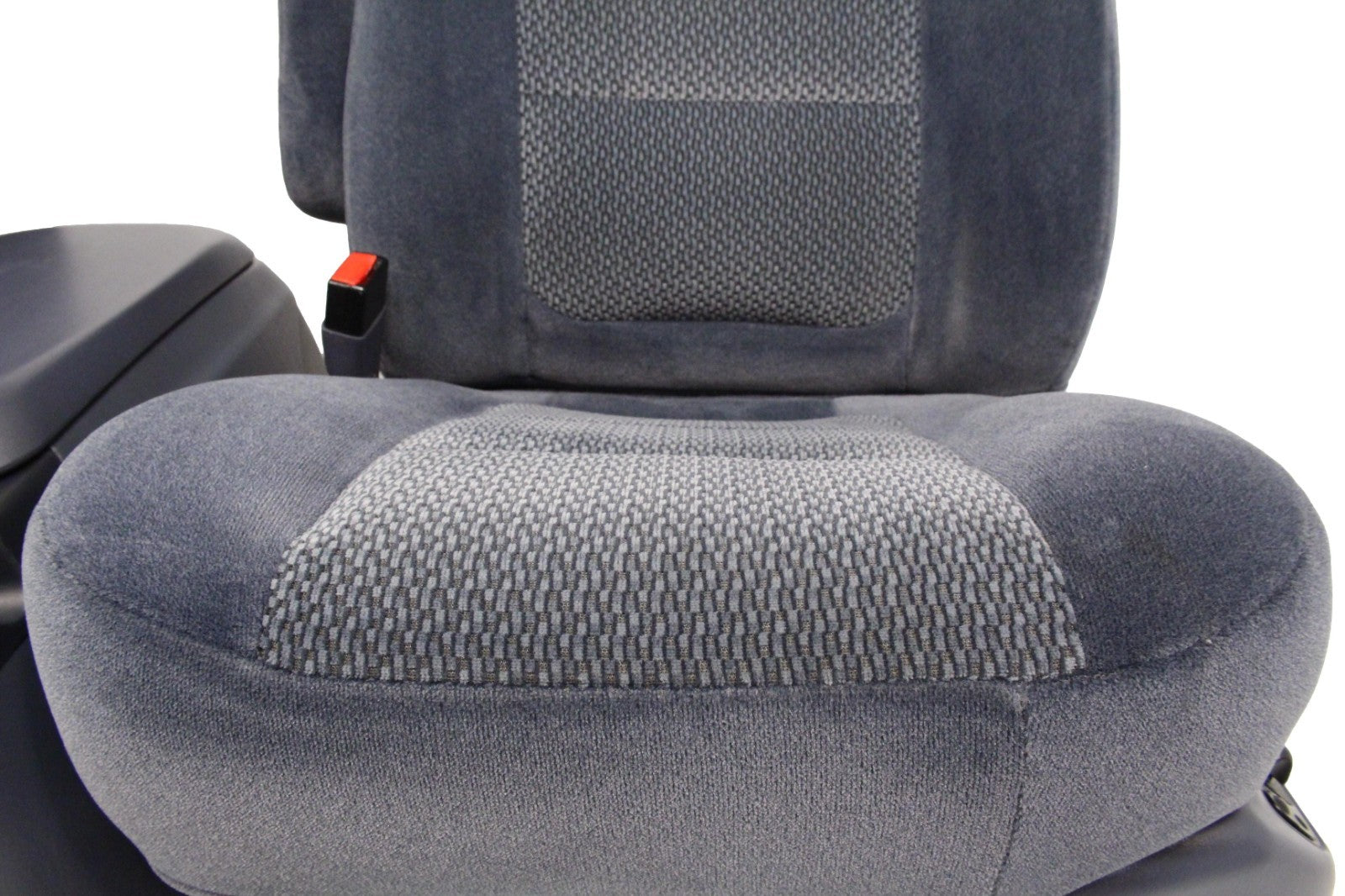1999 - 2007 Ford Super Duty Front Bucket Seats, Denim Blue Cloth Fits 73+ Trucks