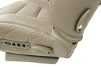1995-2000 GMC Sierra Chevy Silverado Seats Set, Neutral Tan Leather Extended Cab