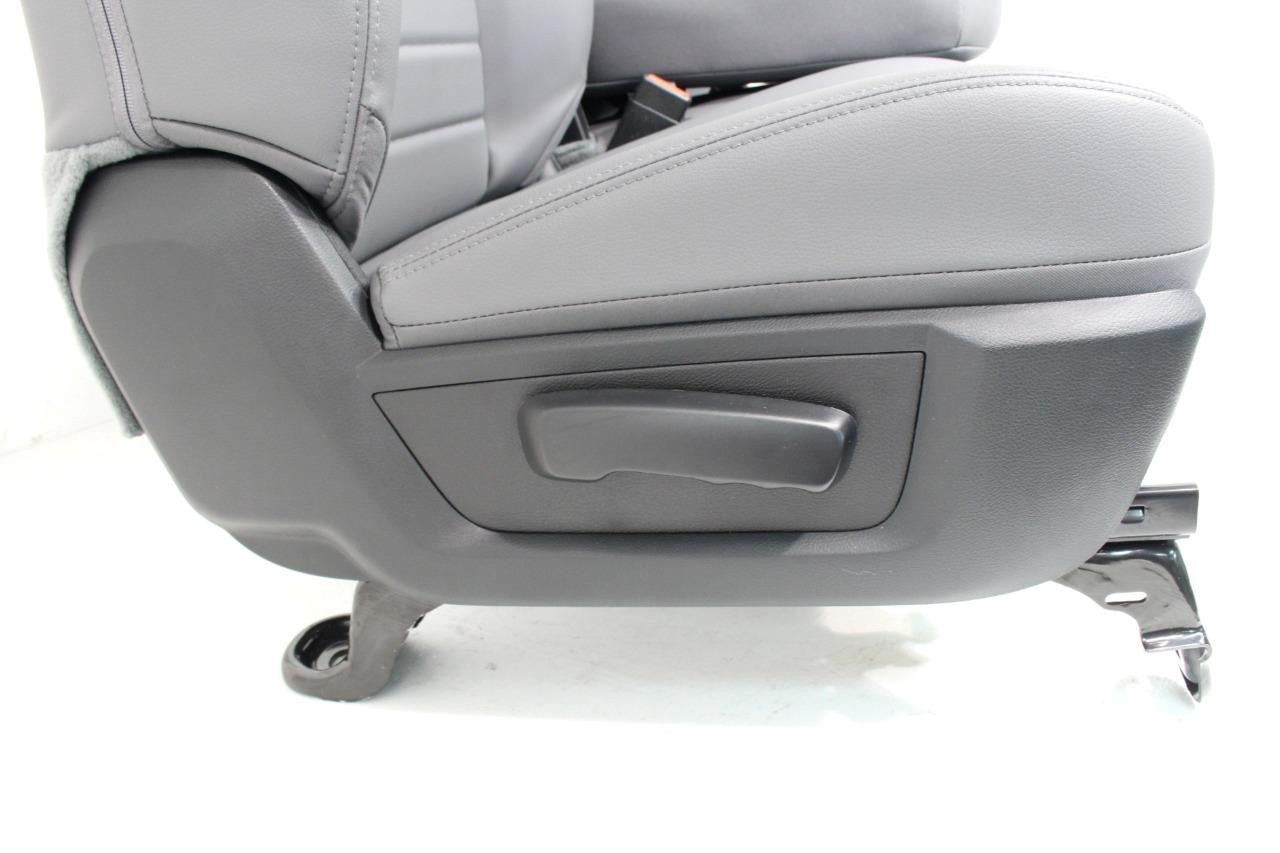 2009 - 2018 Dodge Ram Front Seats, Gray Vinyl Manual Bench w/ Center Fits 2002+