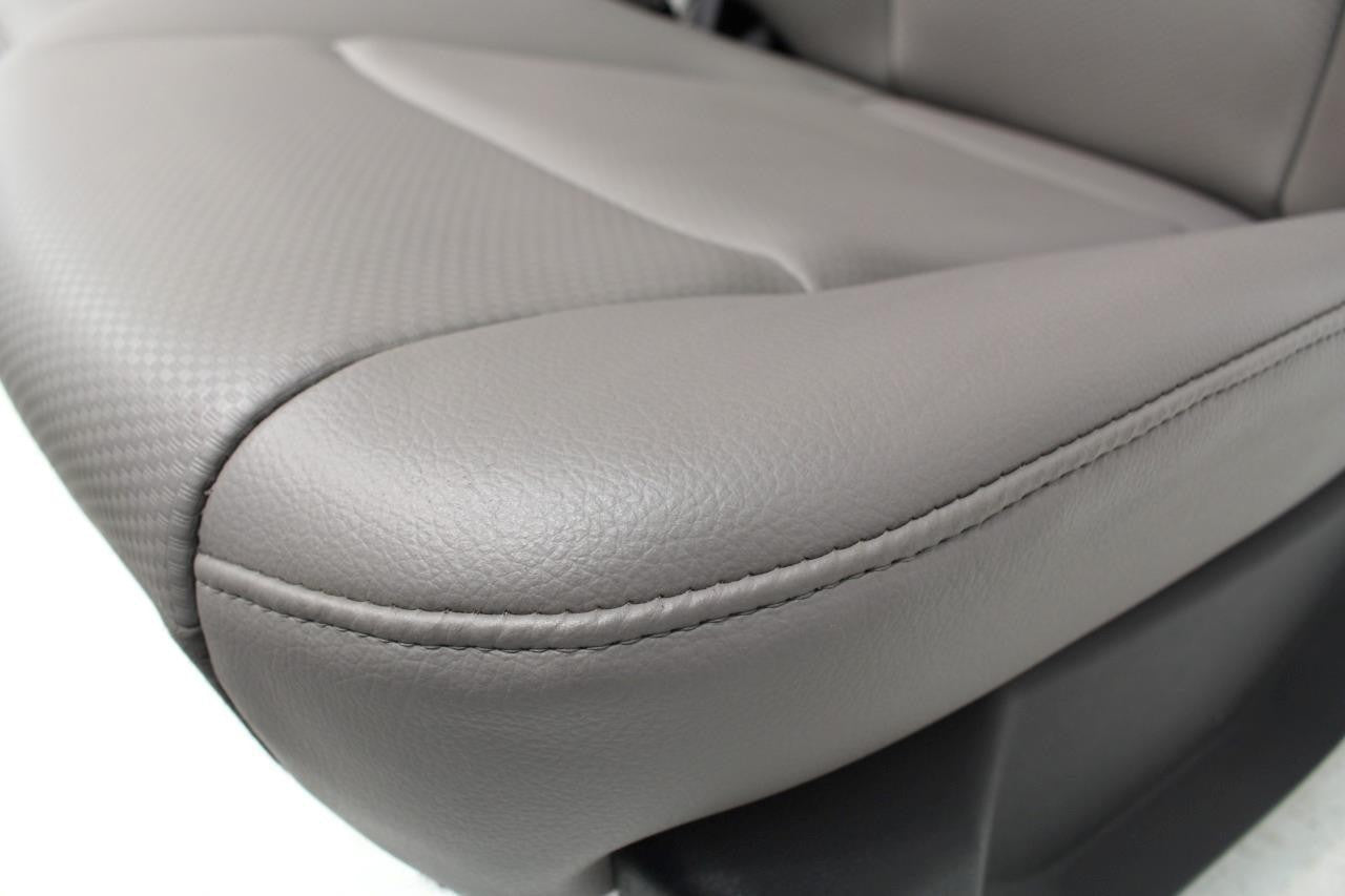 2015 - 2022 Ford F150 & Super Duty Front Seats, 4-Door XL Earth Gray Vinyl Bench