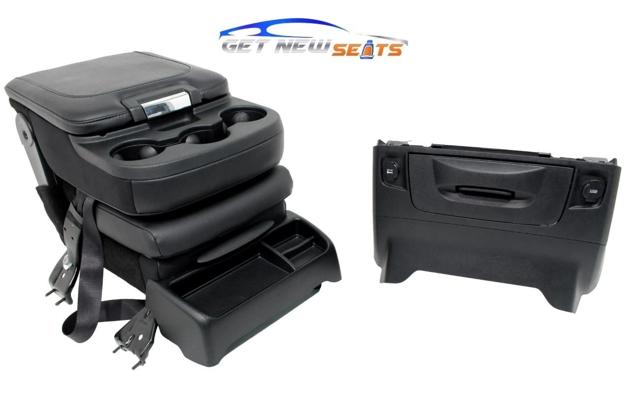 Dodge Ram Jump Seat Center Console 1500 2500 3500 -  2018 2017 2016 2015 2013