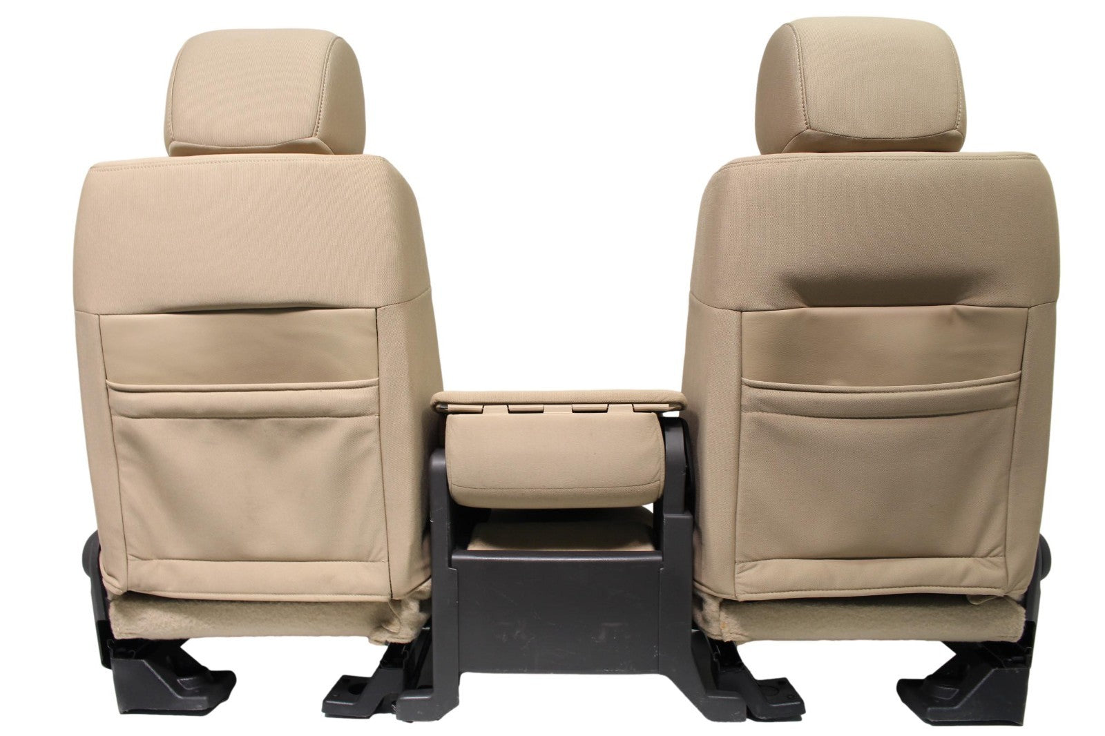 2011 - 2016 Ford Super Duty Front Seats, Adobe Tan Cloth 40/20/40 Split Bench