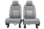 2014 - 2021 Toyota Tundra Seats Set Crewmax, OEM Gray Leather Heated Limited