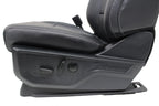 2021 - 2026 Ford F150 Super Duty Crew Cab Seats, Lariat Black Leather Heat Cool