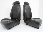 1994 - 2004 Ford Mustang Convertible Seats, GT Black Leather w/ Power Driver OEM