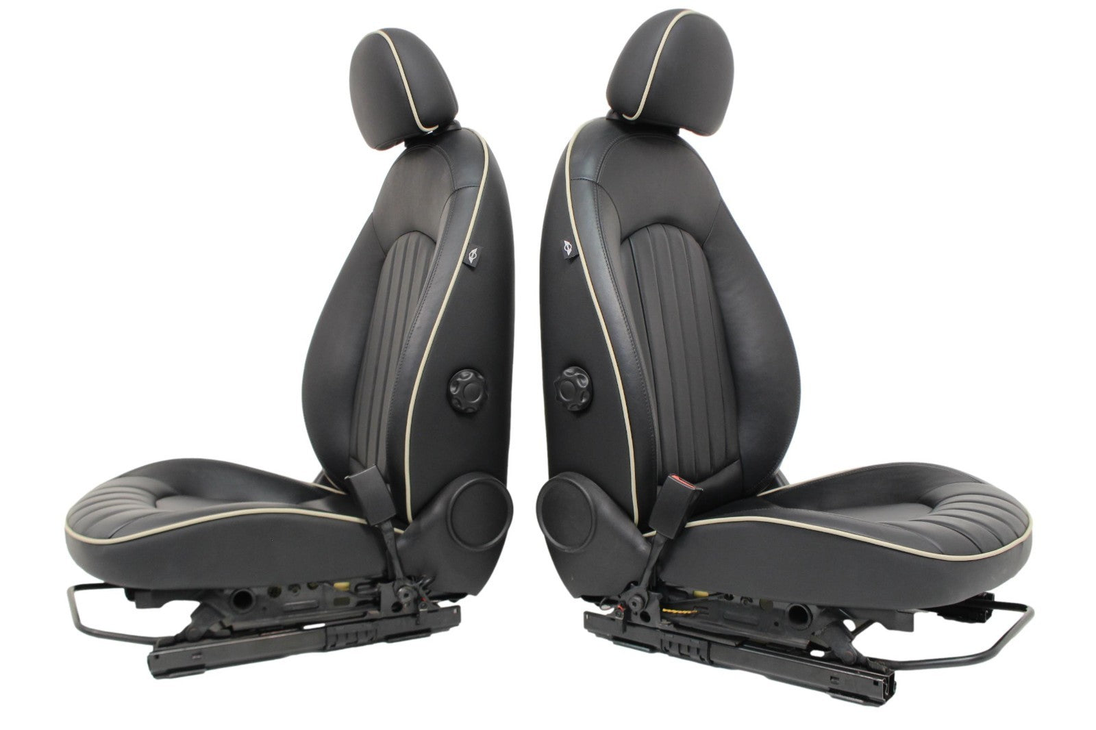 2011-2016 Mini Countryman R60 Seats, Lounge Leather Front Rear Bucket Set Black