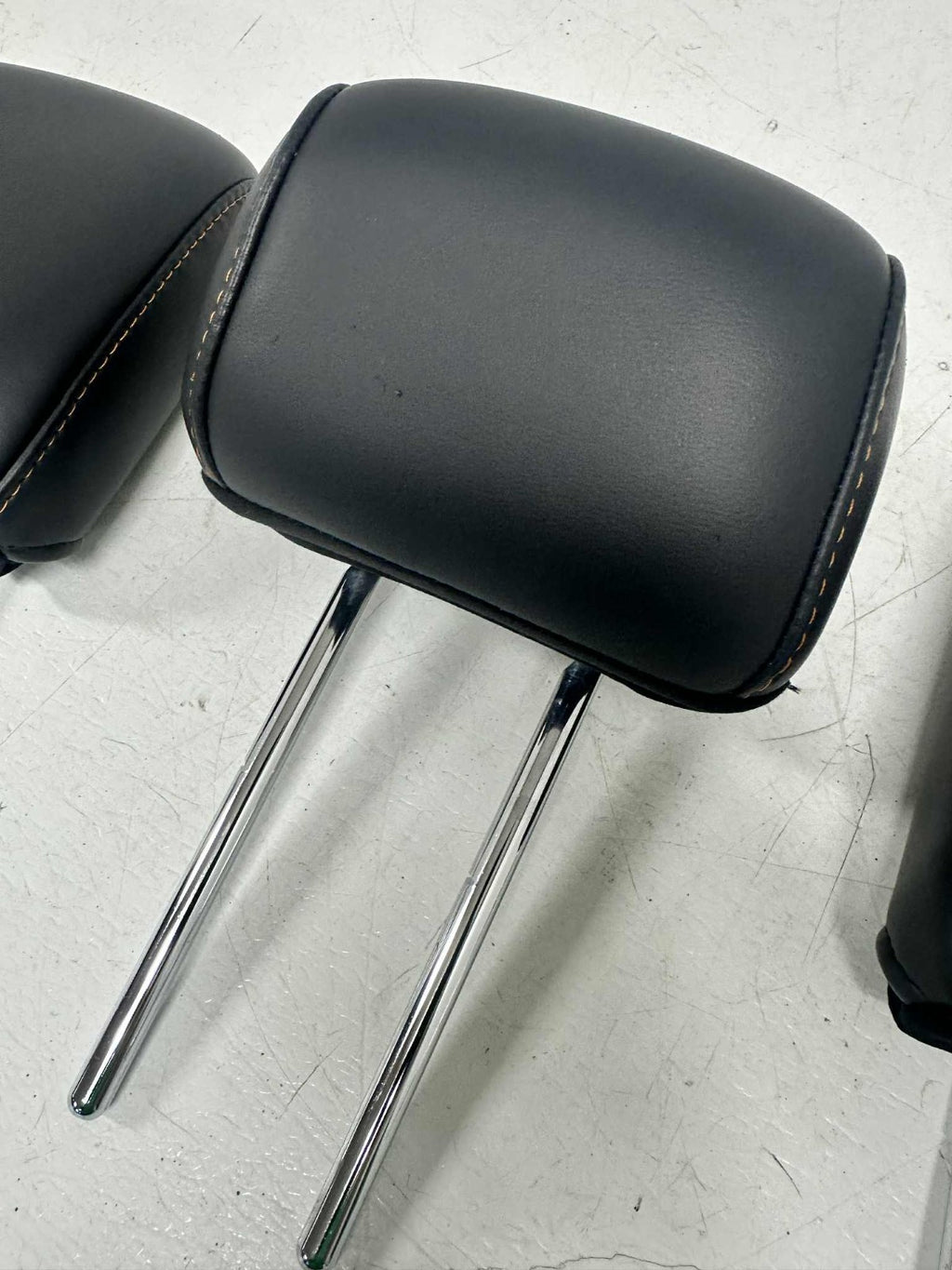 2021 - 2025 Ford F150 & Super Duty Tremor Rear Seat Headrest Set w Orange Stitch