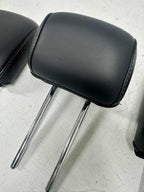 2021 - 2025 Ford F150 & Super Duty Tremor Rear Seat Headrest Set w Orange Stitch