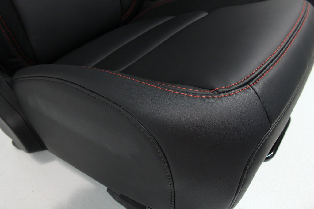 2018-2026 Jeep Wrangler 2dr JL Front & Rear Seats, Rubicon Heated Black Leather