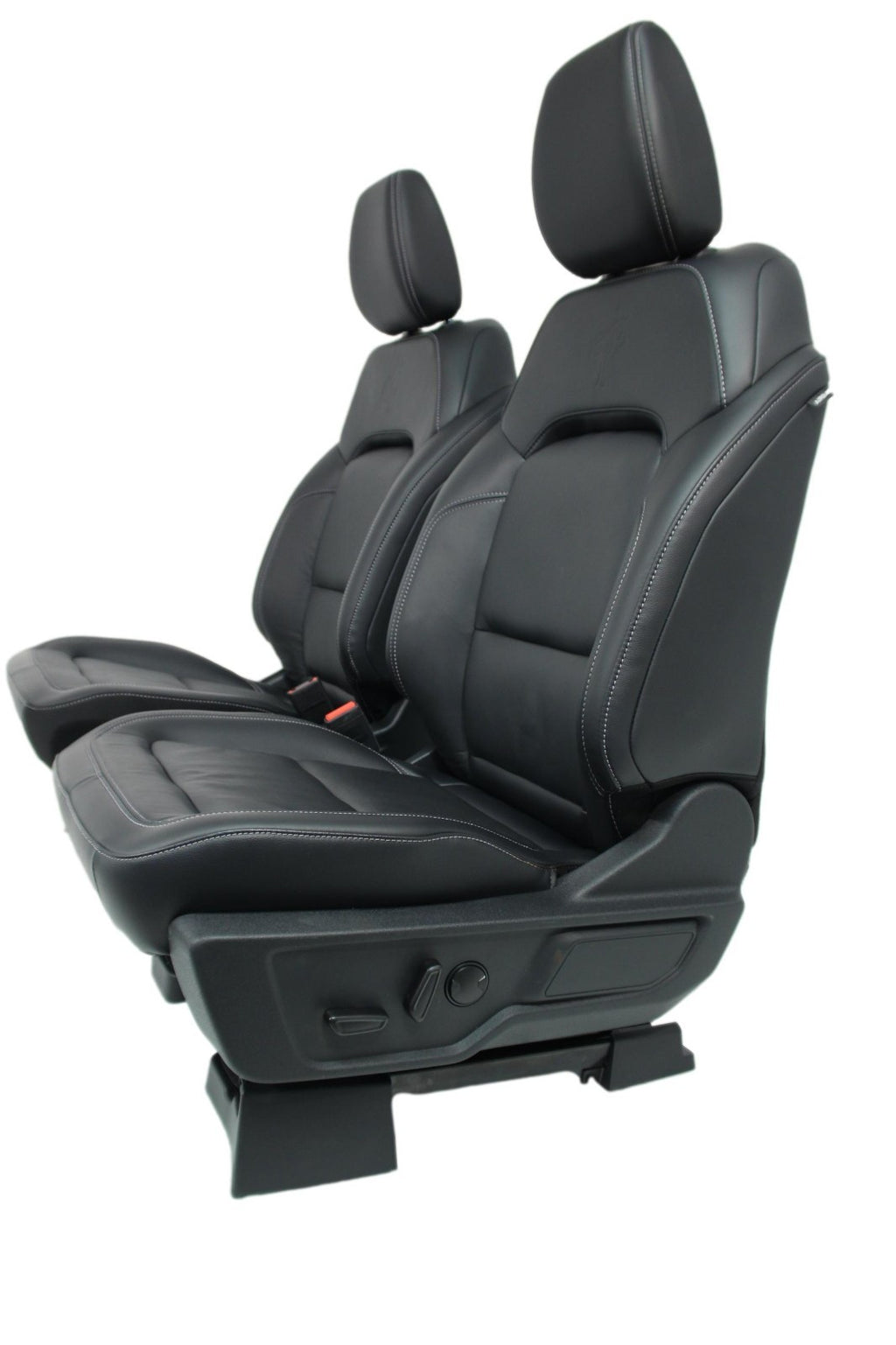 2021 - 2026 Ford Bronco Seats Set, 4-Door Outer Banks Black Leather Heated OEM