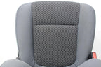 2011 - 2016 Ford Super Duty Front Seats, XL Gray Cloth Manual Fits 99+ F250 F350