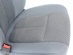 2011 - 2016 Ford Super Duty Front Seats, XLT Gray Cloth w/ Power Driver Fits 99+