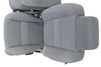 2002 - 2009 Dodge Ram Split Bench Seat, Slate Gray Cloth w/ Power Driver, Lumbar