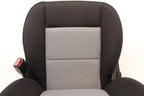 1998 - 2009 Ford Ranger Front Seats, Black Gray Cloth Bucket, Extended Cab