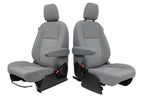2015 - 2024 Ford Transit Front Seats, Gray Cloth w/ 10-Way Power Driver Seat