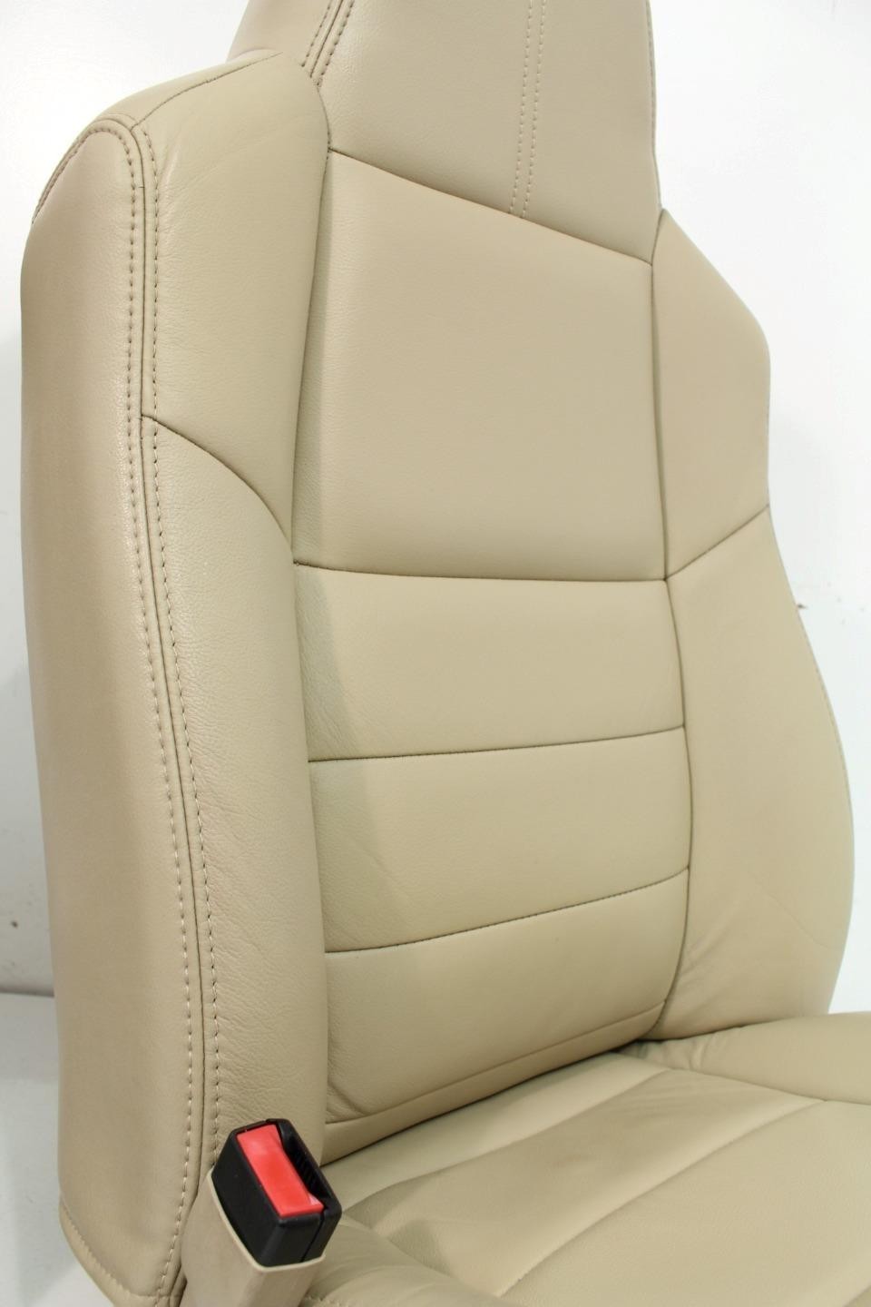 2008 - 2010 Ford Super Duty Front Seats, Lariat Tan Leather Heated Powered OEM