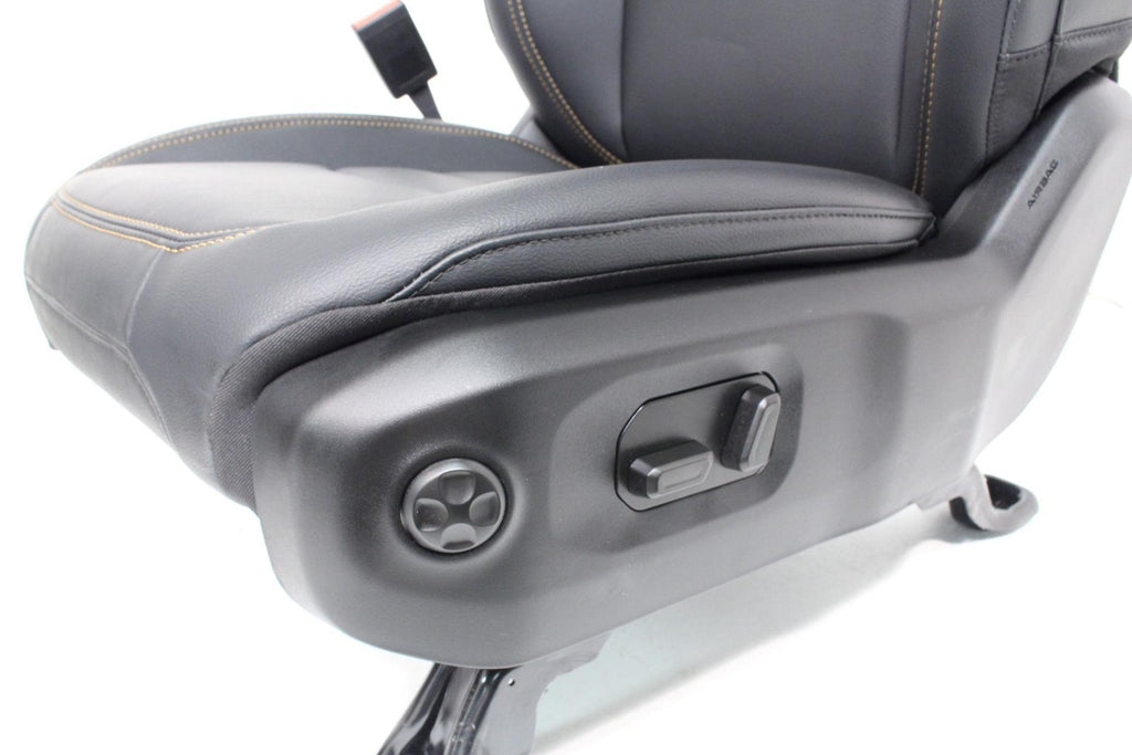18-25 Jeep Wrangler JL Gladiator JT Heated Power Leather Seats Black NEW OEM