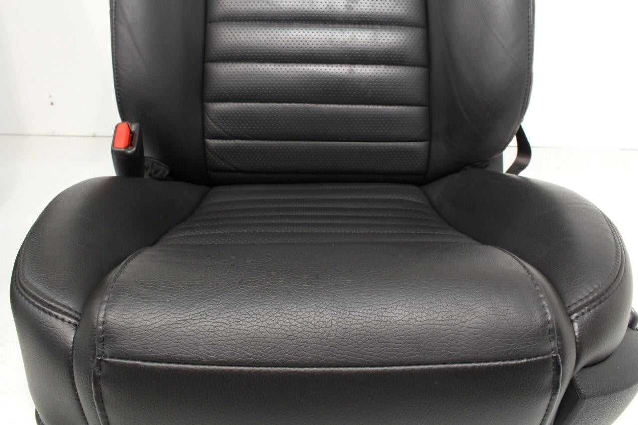 2005 - 2009 Ford Mustang Seats, Coupe GT Black Leather Power Driver w/ Rear Seat