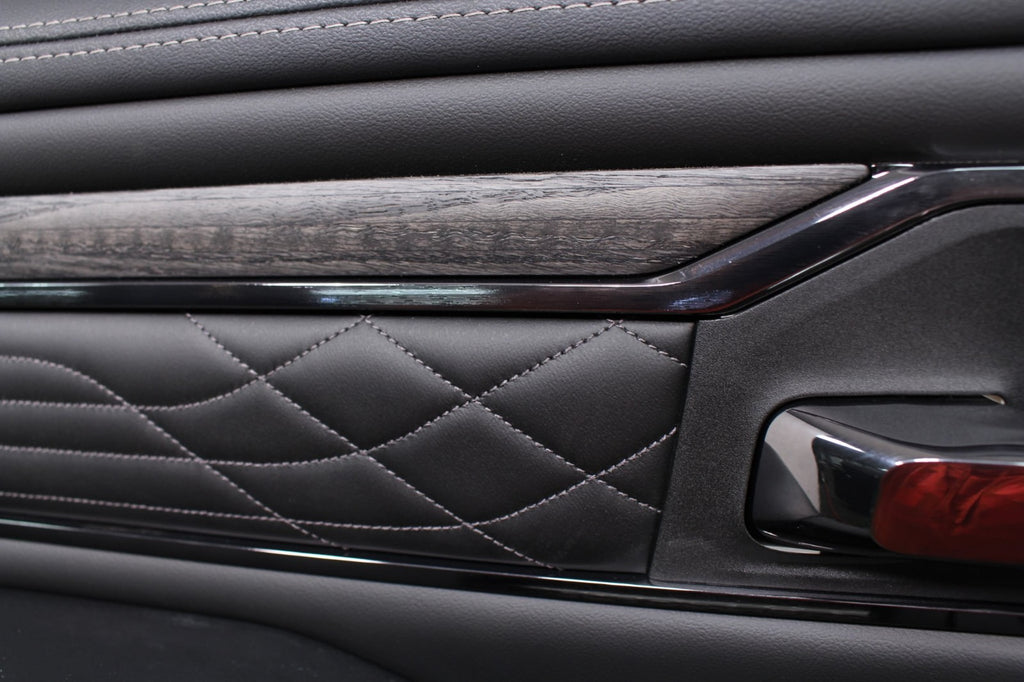 2019-2026 Ram 1500 Door Panels, Crew Cab Limited Black Quilted Leather, 0 MILES