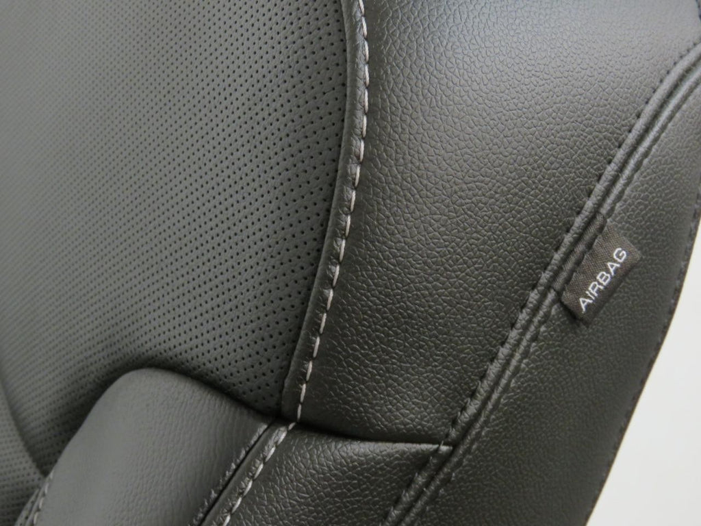 2014-2019 Sierra Chevy Silverado Front Seats, LTZ Black Leather, Heated Cooled