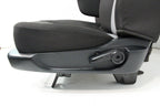 1998 - 2011 Ford Ranger Seats, 60-40 Split Bench, Black Gray Cloth, Extended Cab