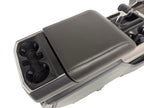 21-25 Ford F150 Console w Stowable Shifter Full Conversion Kit, Black OEM Lariat