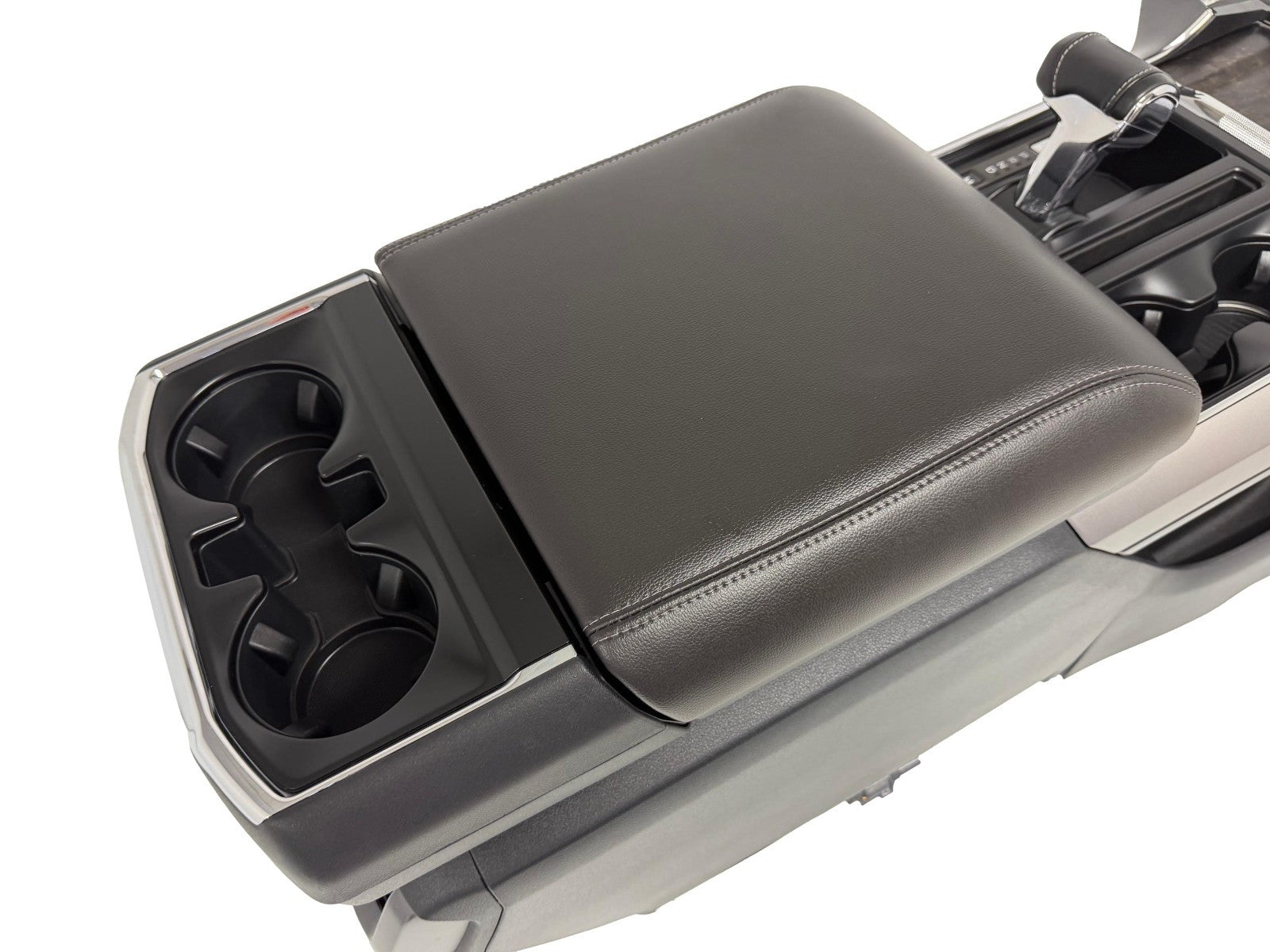 21-25 Ford F150 Console w Stowable Shifter Full Conversion Kit, Black OEM Lariat