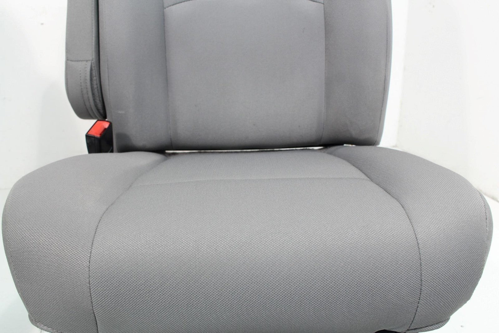 Ford Econoline Front Bucket Seats, Gray Cloth w/ Folding Armrests, Fits 1997+