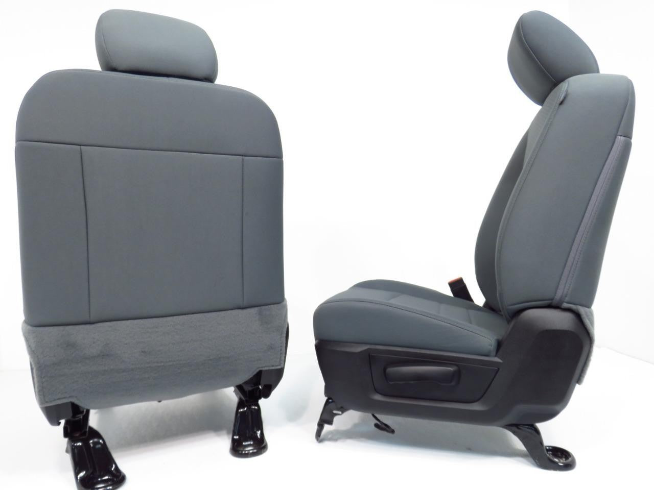 2009 - 2018 Dodge Ram Front Bucket Seats, Diesel Gray Cloth Manual, Fits 02-08!