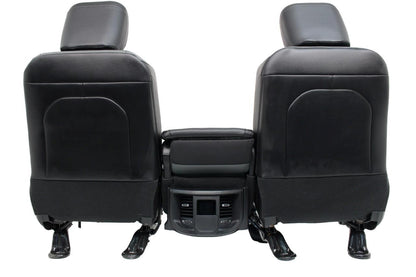 2009 - 2025 Dodge Ram Work Edition Vinyl Front Seats with Jump Seat Console