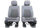 2011 - 2016 Ford Super Duty Front Seats, XL Gray Cloth Manual Fits 99+ F250 F350