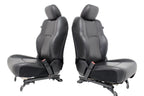 2009 - 2018 Ram Front Seats, Laramie Black Leather w/ Heating & Ventilation OEM
