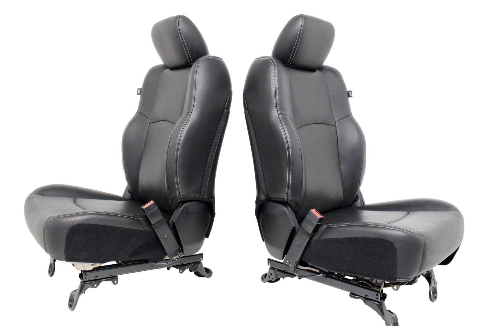 2009 - 2018 Ram Front Seats, Laramie Black Leather w/ Heating & Ventilation OEM