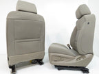 2014 - 2019 Chevrolet Silverado & GMC Sierra Tan Cloth Powered Front Seats