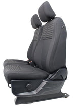 2015 - 2026 Ford F150 & Super Duty Seats, STX Black Cloth Manual w/ Lumbar