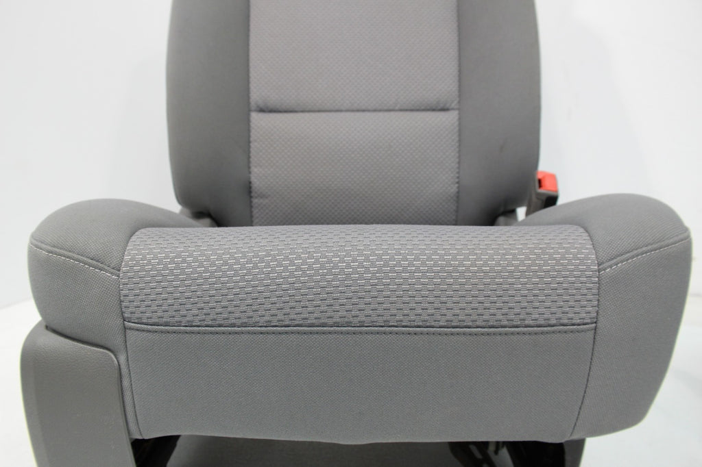2014 - 2019 Sierra Chevy Silverado Front Seats, Gray Cloth Manual w/ Lumbar