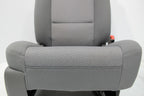 2014 - 2019 Sierra Chevy Silverado Front Seats, Gray Cloth Manual w/ Lumbar