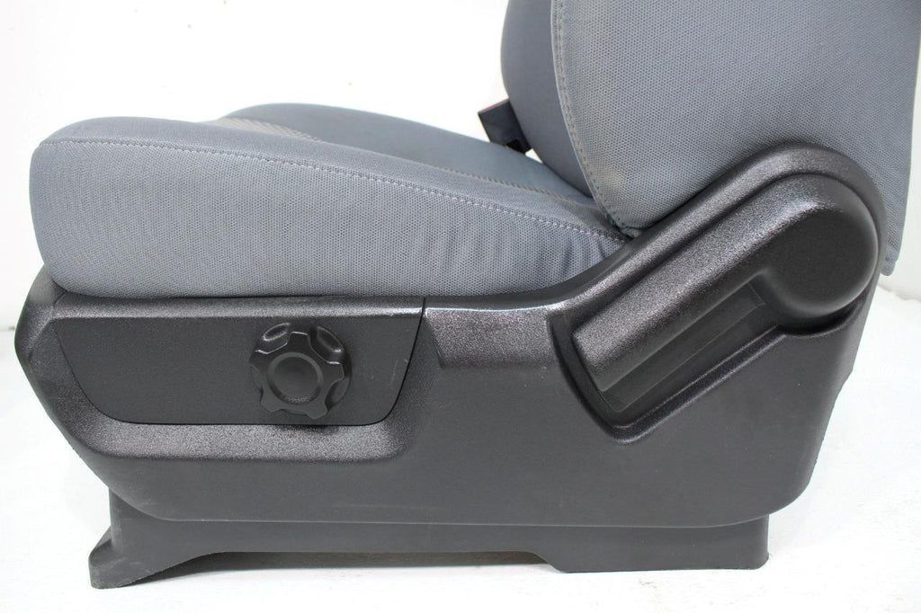 2011 - 2016 Ford Super Duty Front Seats, XL Gray Cloth Manual Fits 99+ F250 F350