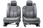 03 - 06 Silverado Sierra Tahoe Yukon Power Leather Seats Dark Pewter OEM