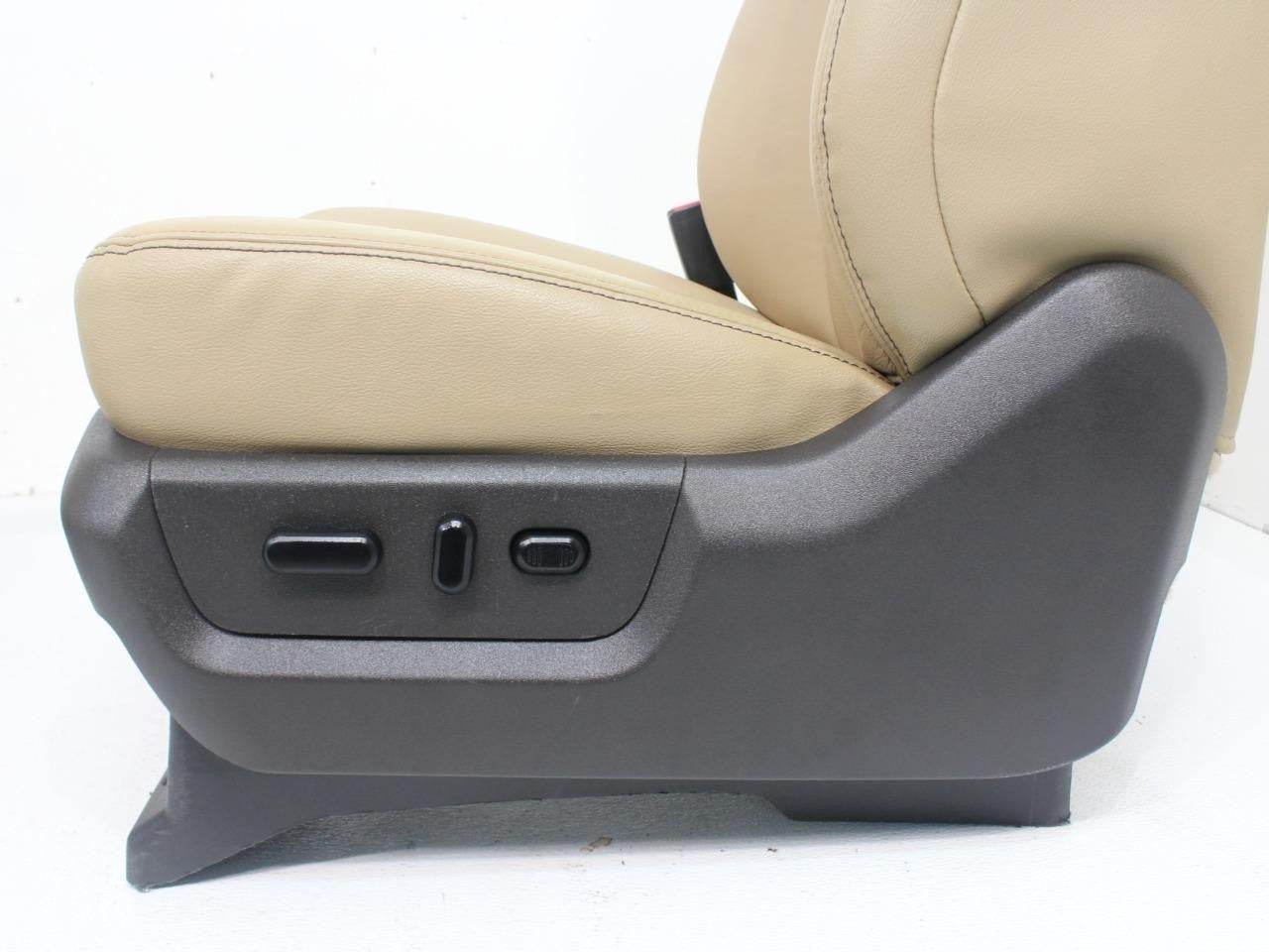 2011 - 2016 Ford Super Duty Seats, Lariat Adobe Tan Leather, Heat Cool, Front