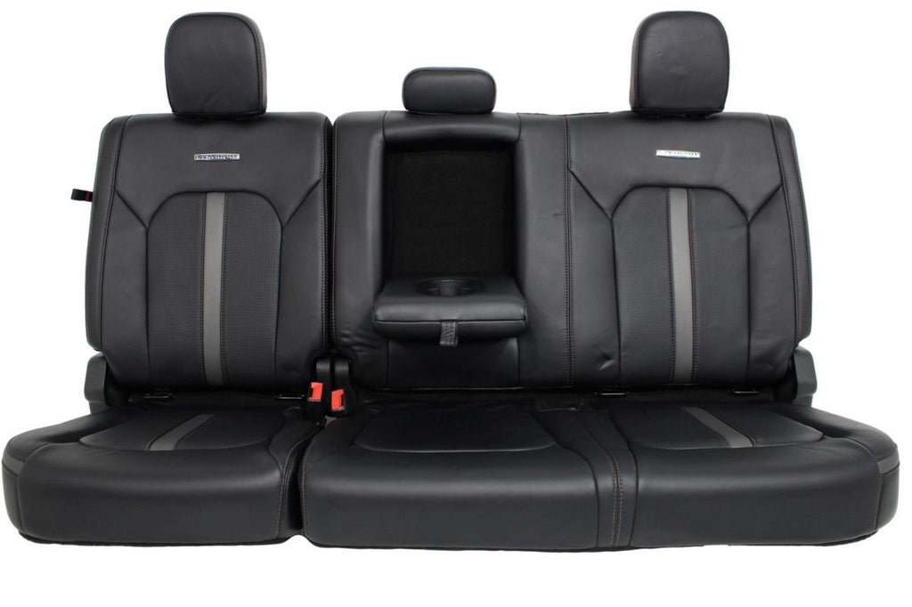 15-22 Ford F150 F250 Platinum Heated Cooled Massage Leather Seat Console Set