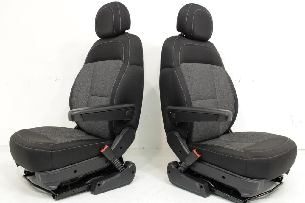 2014-2026 Ram ProMaster Front Bucket Seats w/ Lumbar, Tilt, Height Adjustments