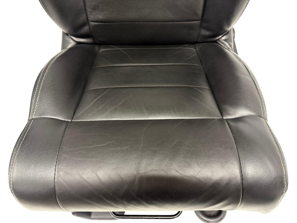 2007-2018 Jeep JK JKU 4-Door Wrangler Unlimited Front Seats, Black Leather Heat
