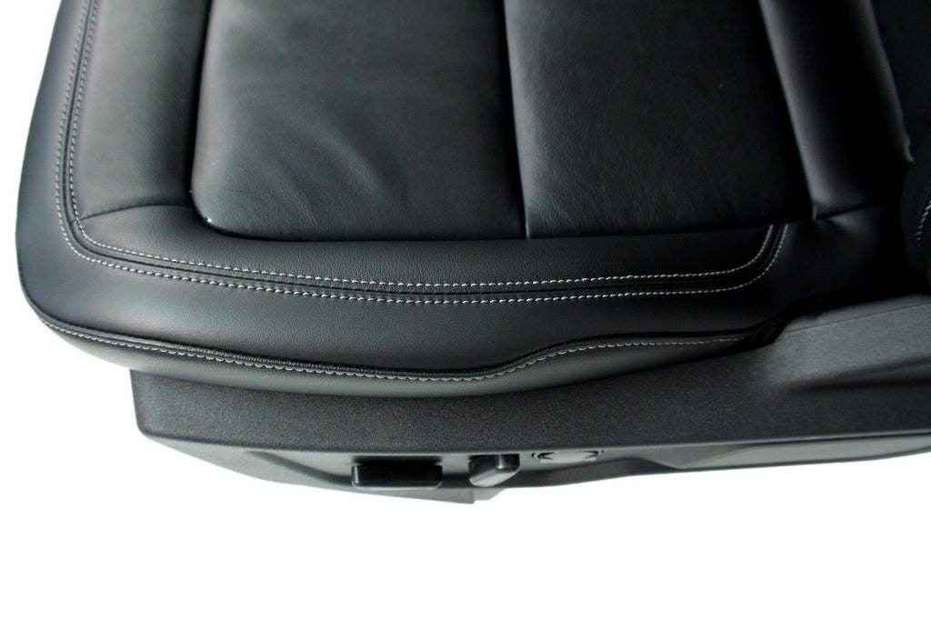 2021 - 2026 Ford Bronco Seats Set, 4-Door Outer Banks Black Leather Heated OEM