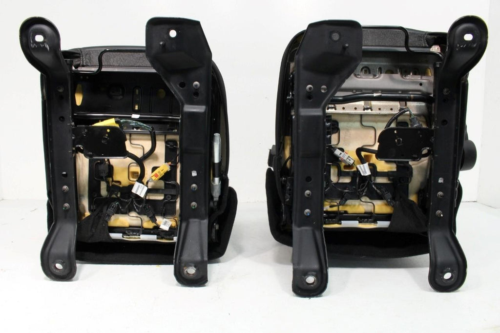07-18 Jeep Wrangler Unlimited JKU Front & Rear Seats, 4 Door Black Leather OEM